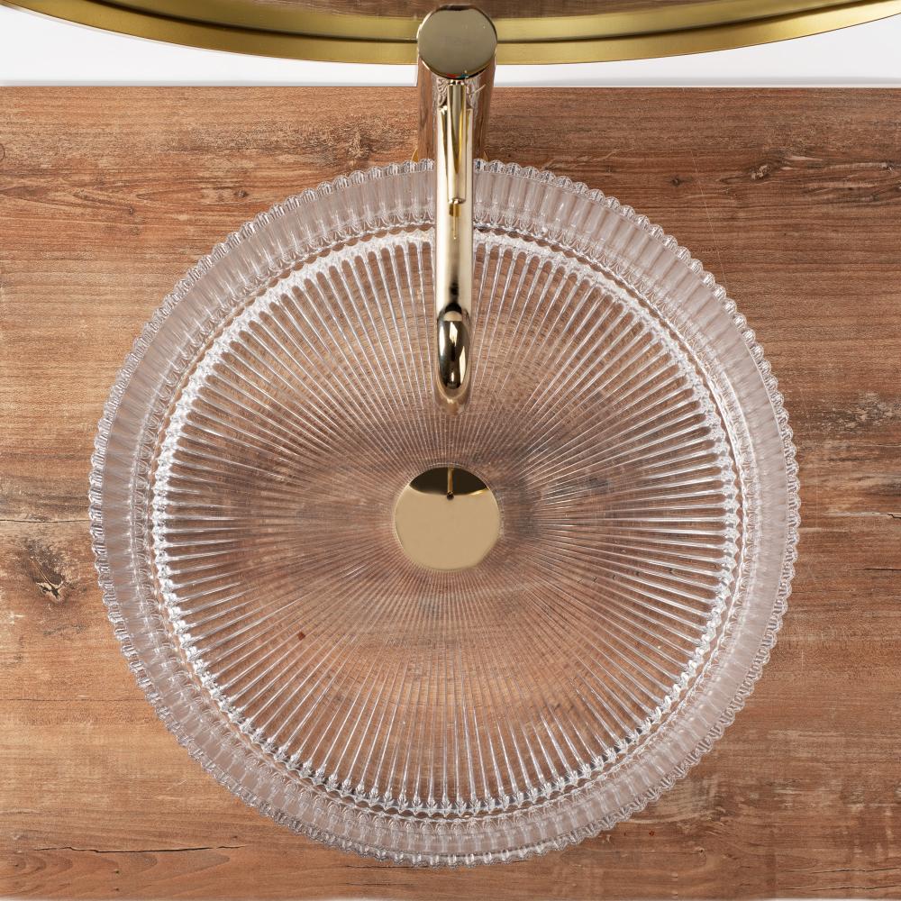 Nadgradni umivaonik Rea Ingrid Transparent