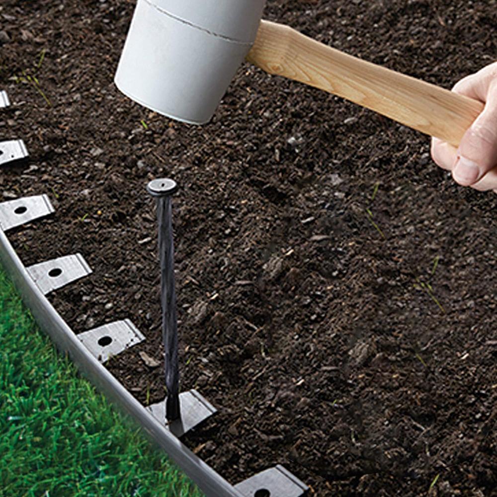 Obrzeże trawnikowe 436cm 8szt. + kotwy 24szt. HD 7101