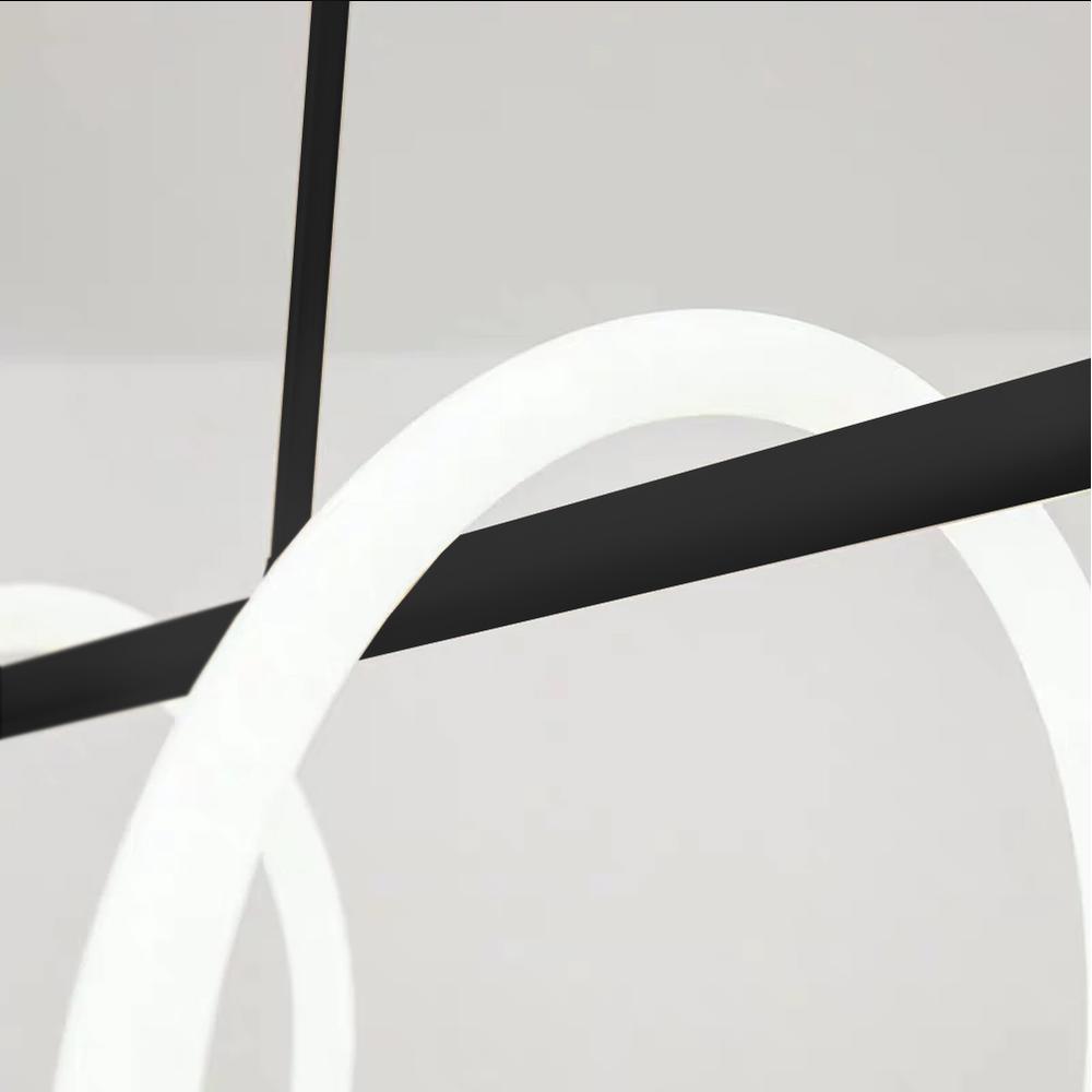 Lampe LED APP857-W LONG BLACK