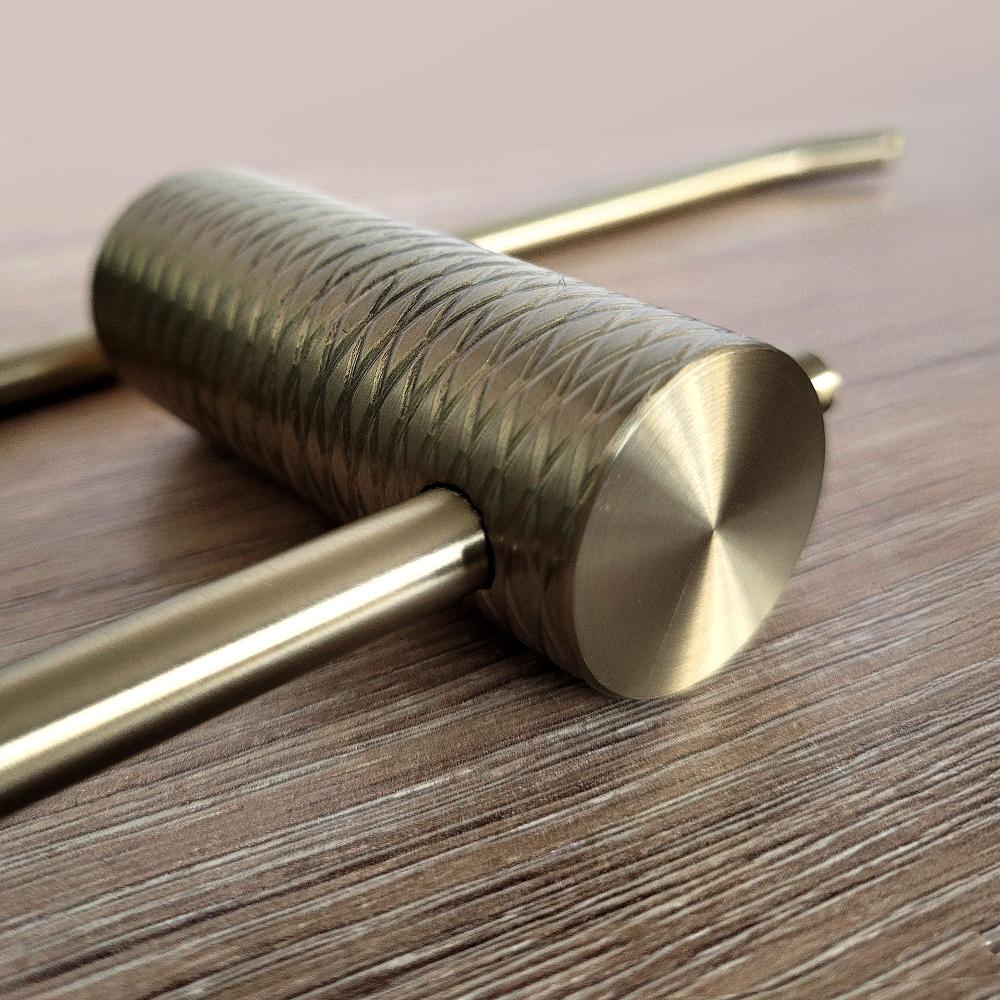 Bathroom hanger 9710 Prism Brush Nickle