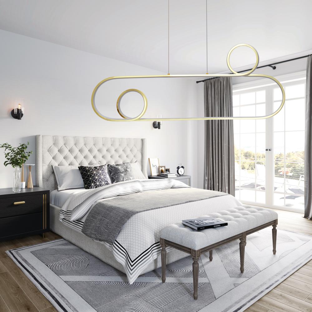 Lampe LED APP809-CP GOLD