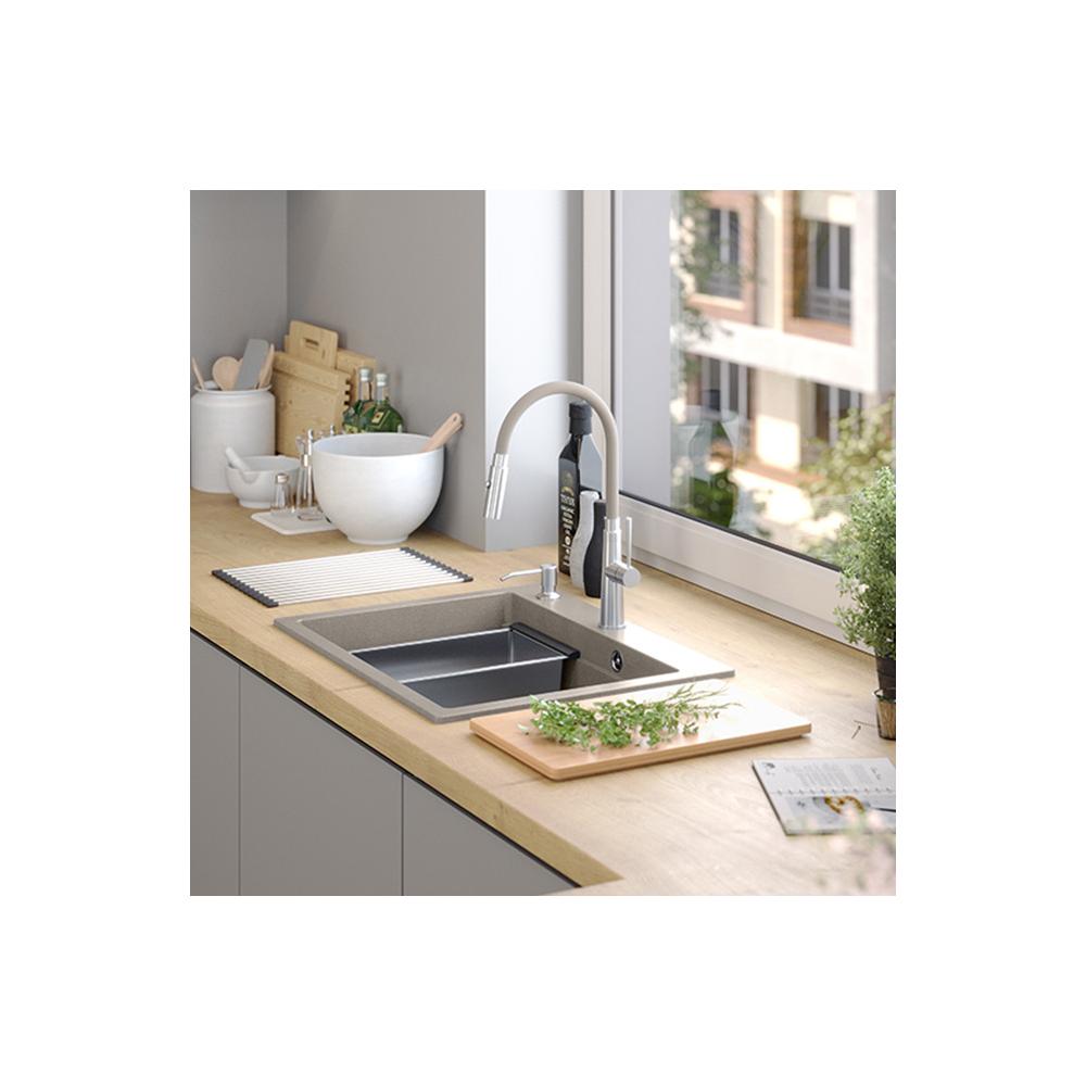 гранитная мойка KURT 110 WORKSTATION BEIGE