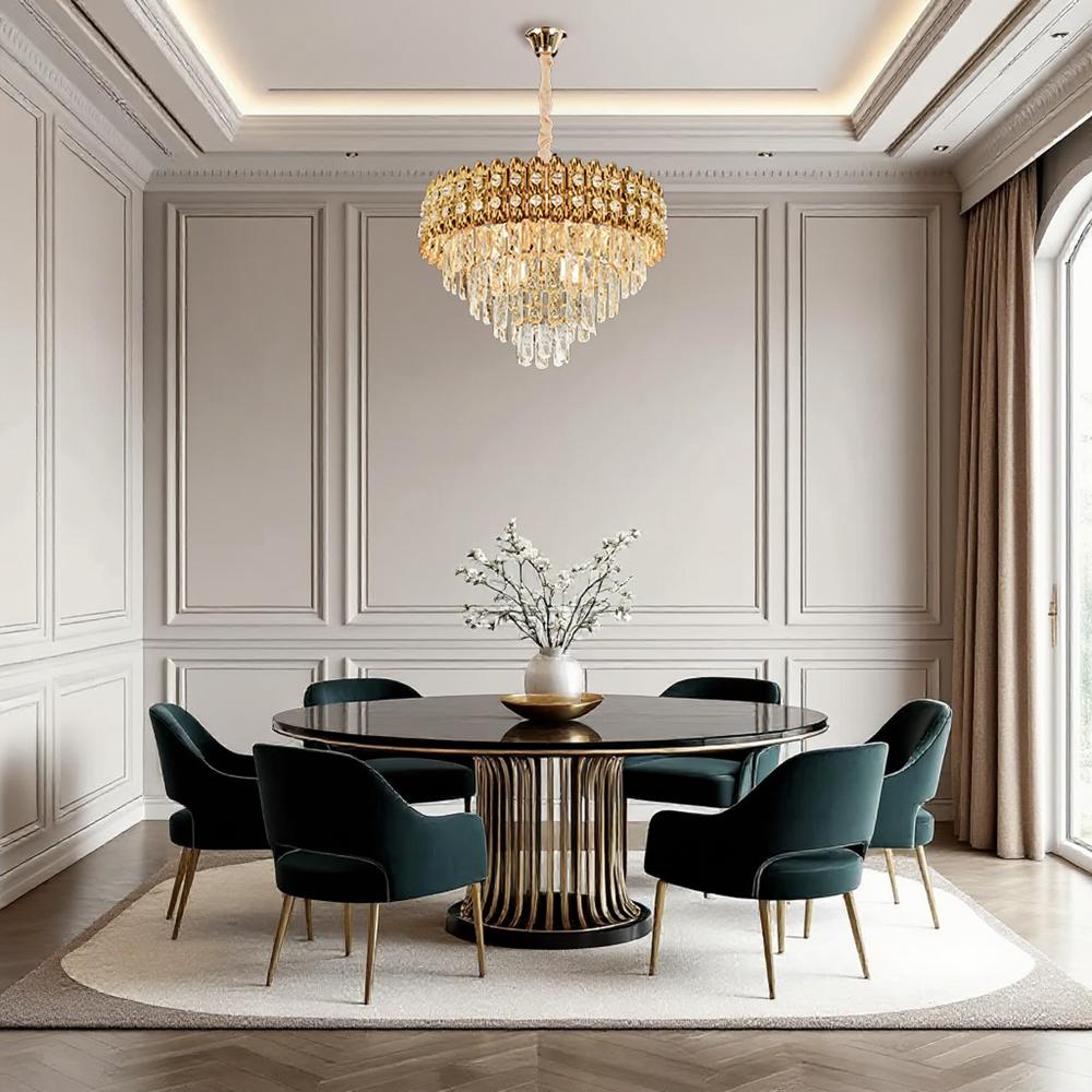 Люстра Cristal G058-CP 60CM GOLD