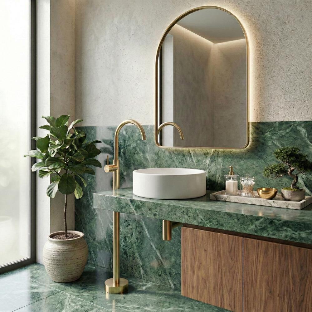 Voľne stojaca batéria REA LUNGO Gold