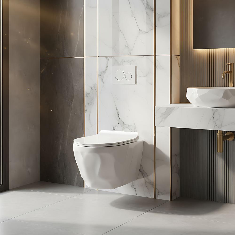 Toilet bowl Rea Gustavo Rimless