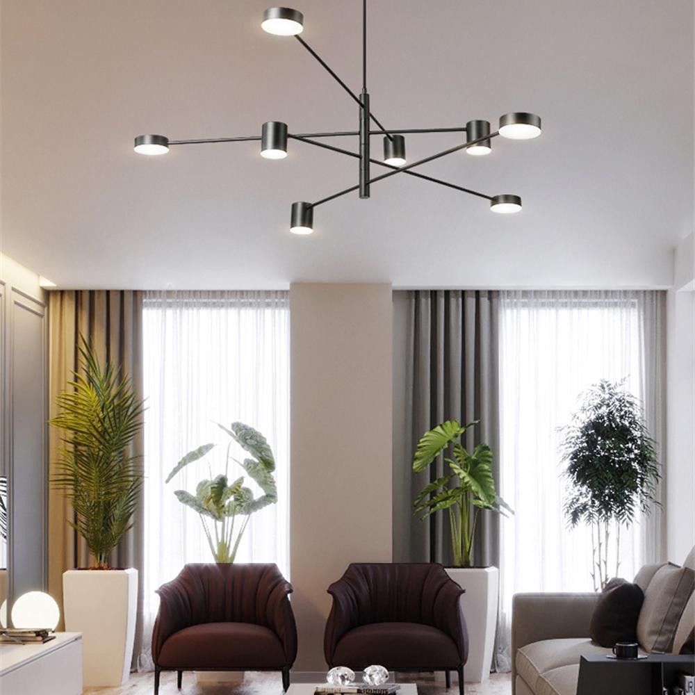 Deckenlampe 8-Ramienna APP598-8C Black