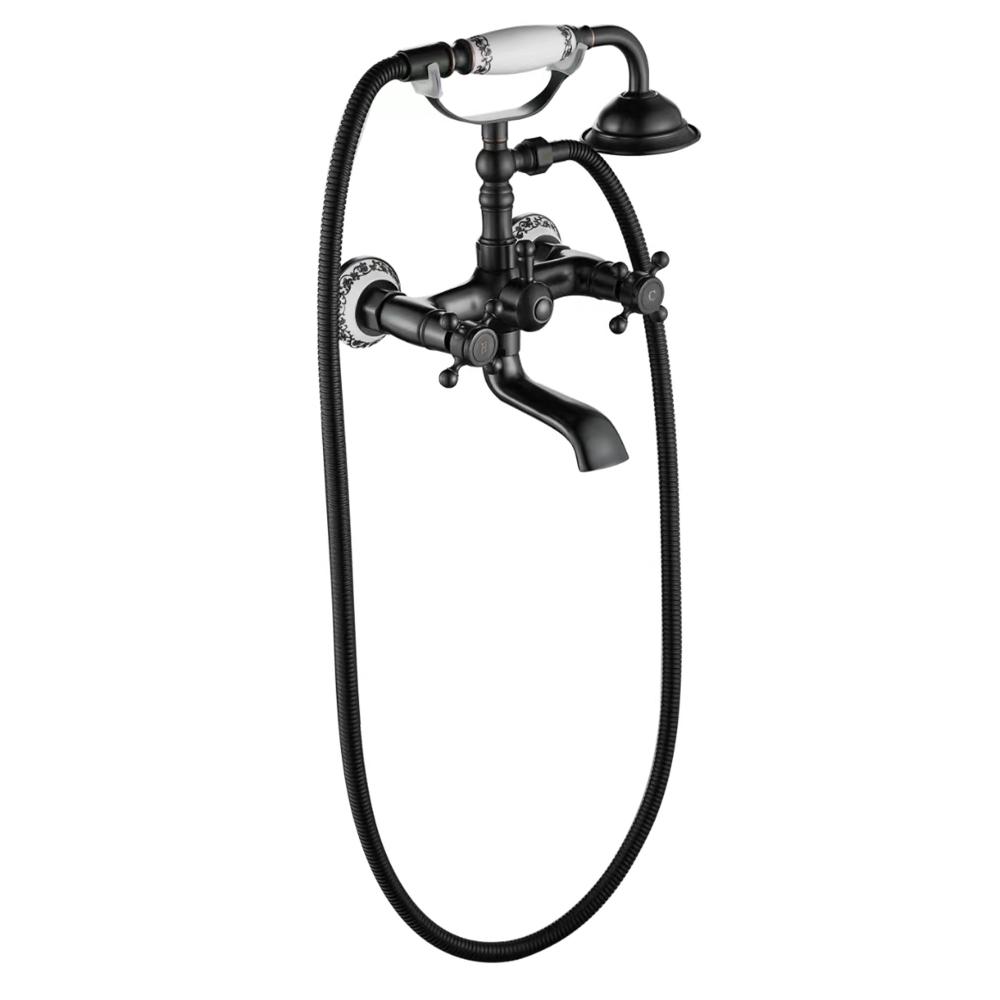 Bath faucet Rea Rustico Old Black