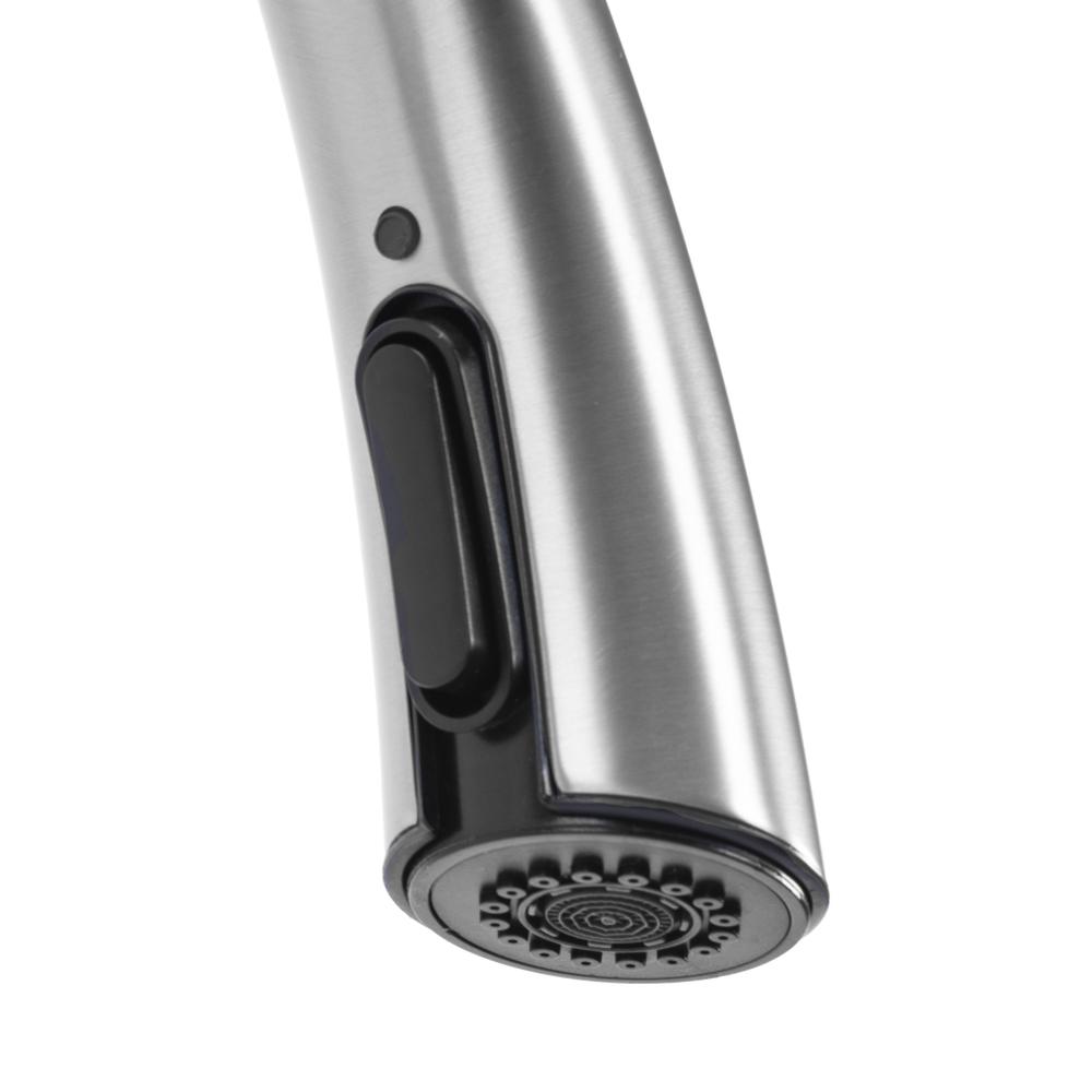 REA Ross virtuves jaucējkrāns BRUSHED NICKEL INOX