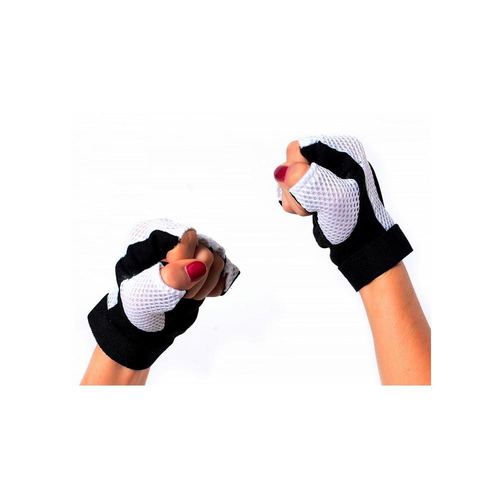 Rękawiczki treningowe Pro White/Black