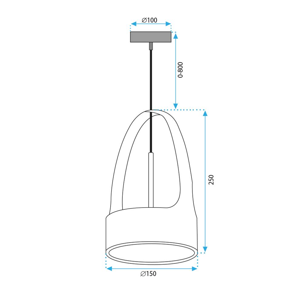 Hängelampe APP1187-CP