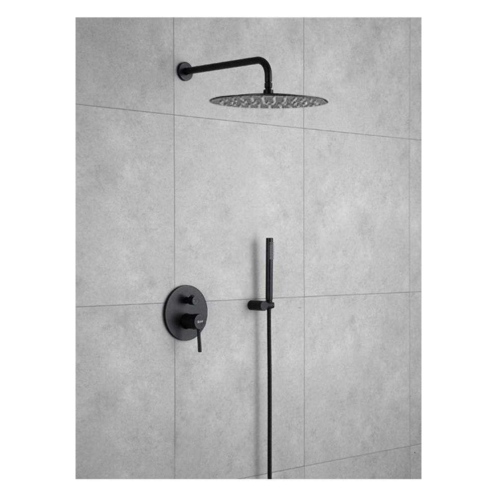 Unterputz Duschset Rea Lungo Black+ BOX