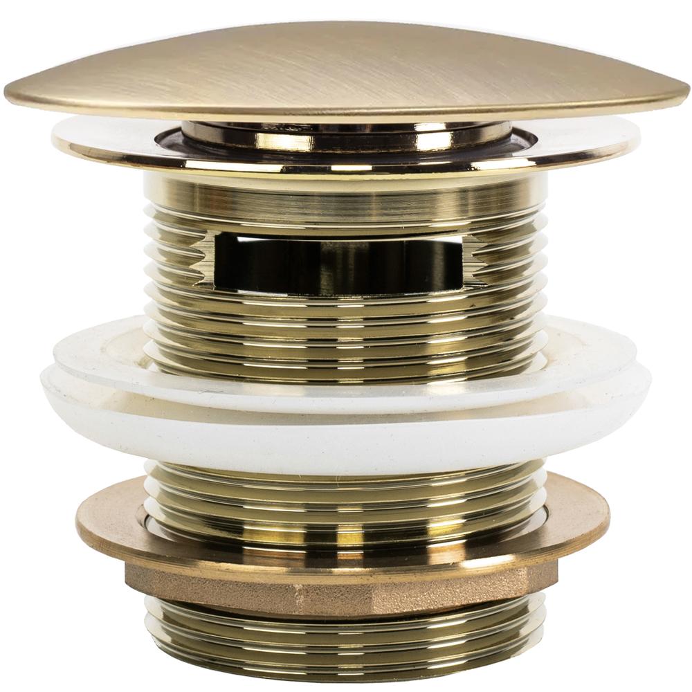 Korek wannowy uniwersalny Klik-Klak Rea Gold Brush 6cm