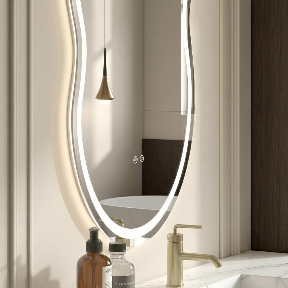 LUSTRO ŚCIENNE LED UNO 80x55 cm