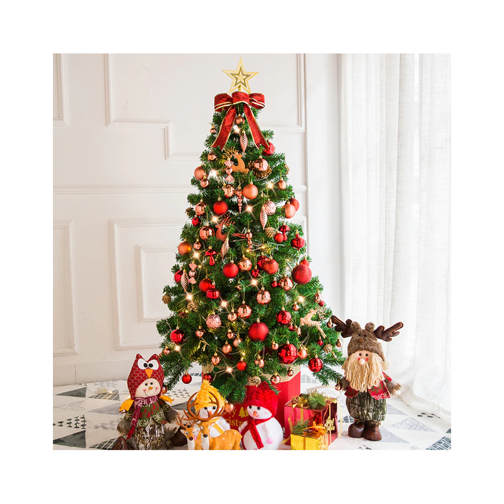 BOMBKI CHOINKOWE RÓŻOWE 34 SZT SYSD1688-026