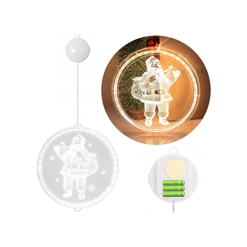 Dekoracja Świąteczna LED Mikołaj CD003