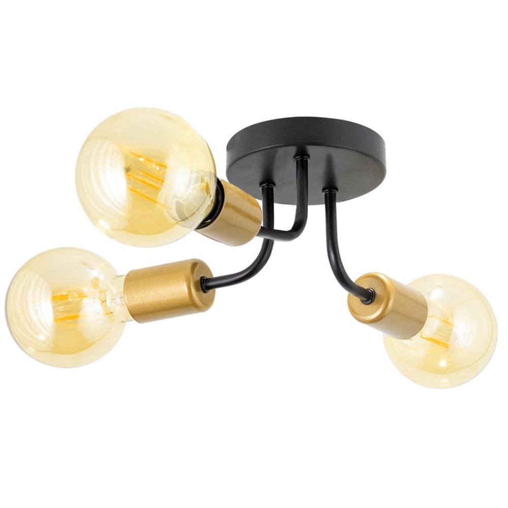Lampe APP1117-3C Black Gold