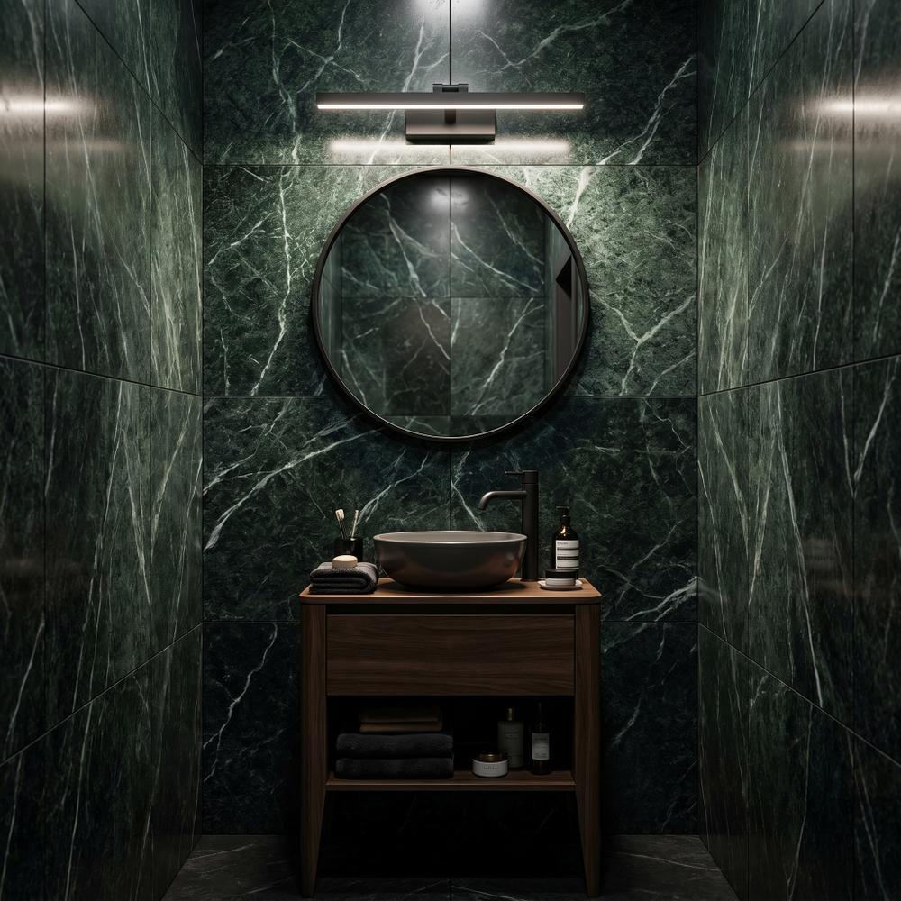 Kúpeľňové nástenné LED svietidlo APP1867-1W 60 cm Black