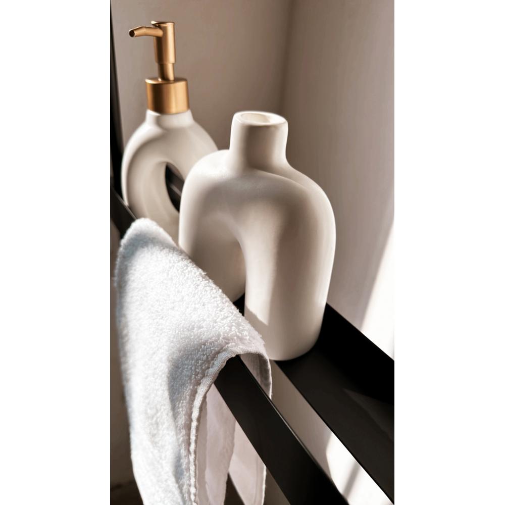 Полка для ванной SF02 60cm black matt