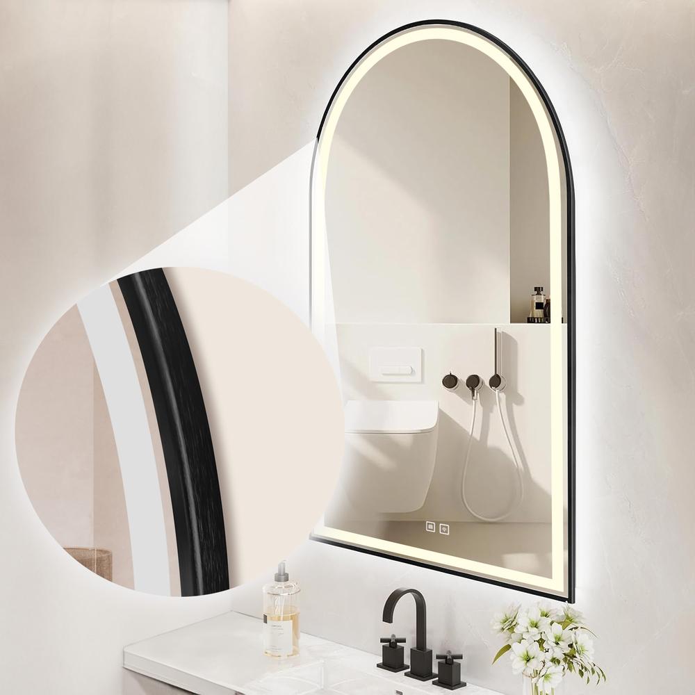 Espejo LED 60x100cm DASH BLACK