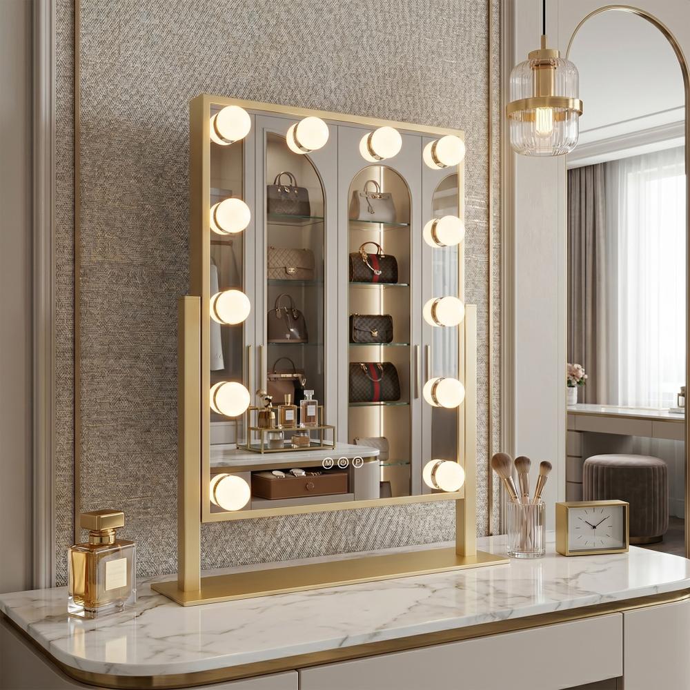 Lustro LED Style L.Gold 30x40