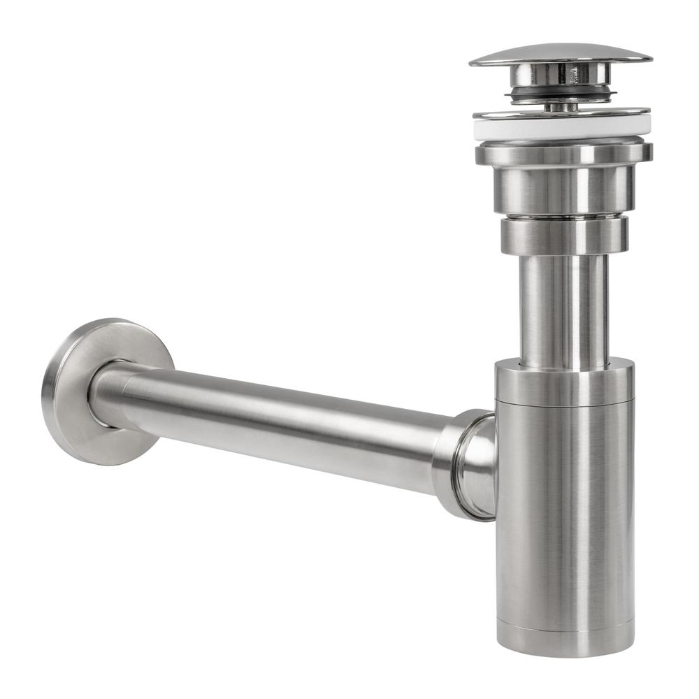 Sifón Klik-Klak Universal BRUSH NICKLE INOX