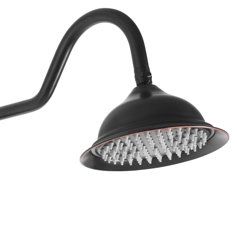 dušas komplekts REA BERGAMO OLD BLACK