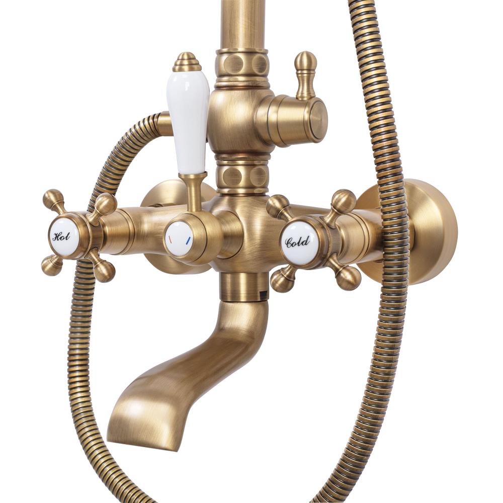 dušas komplekts REA BERGAMO antique bronze