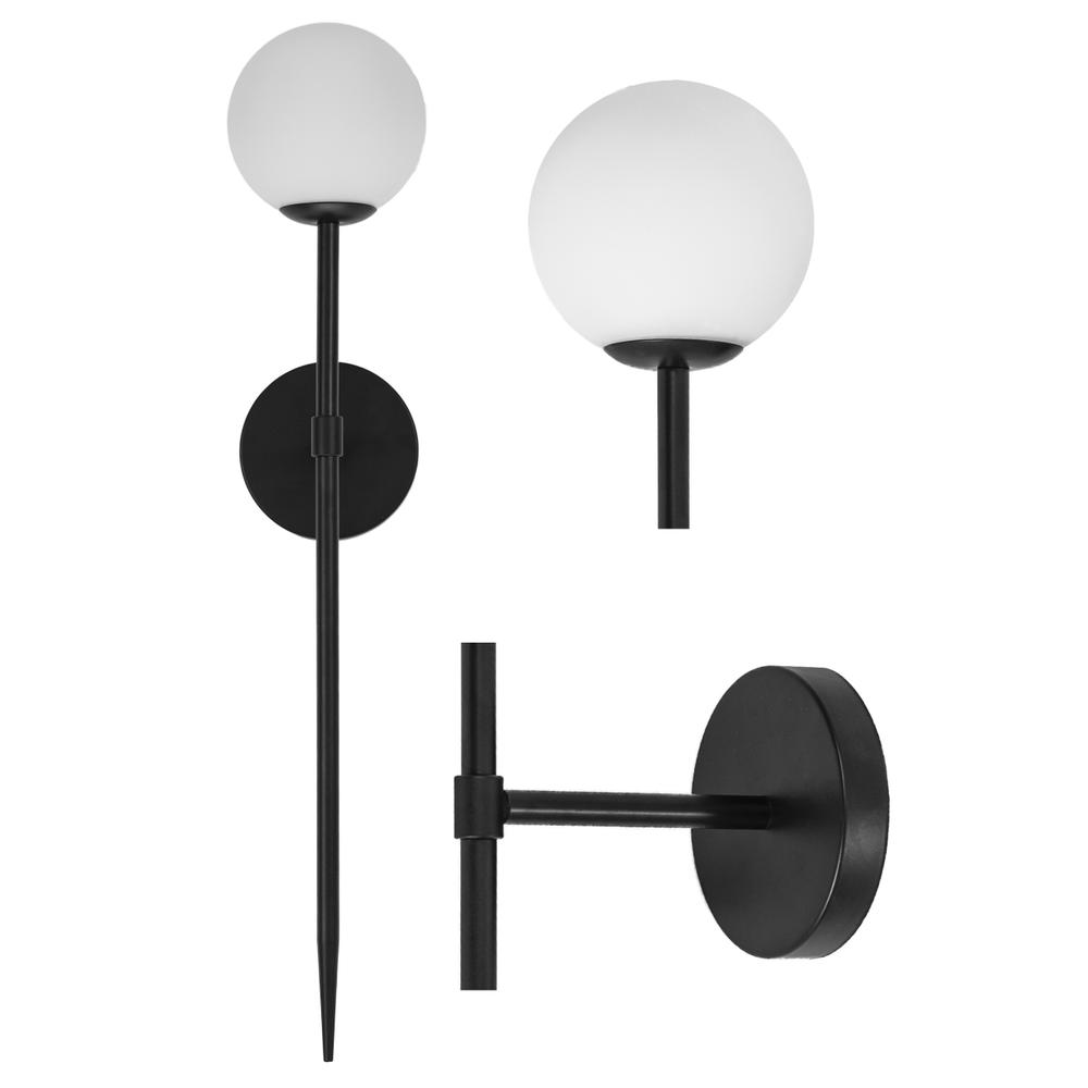 Wandlampe Black Modern 52 cm APP577-1W