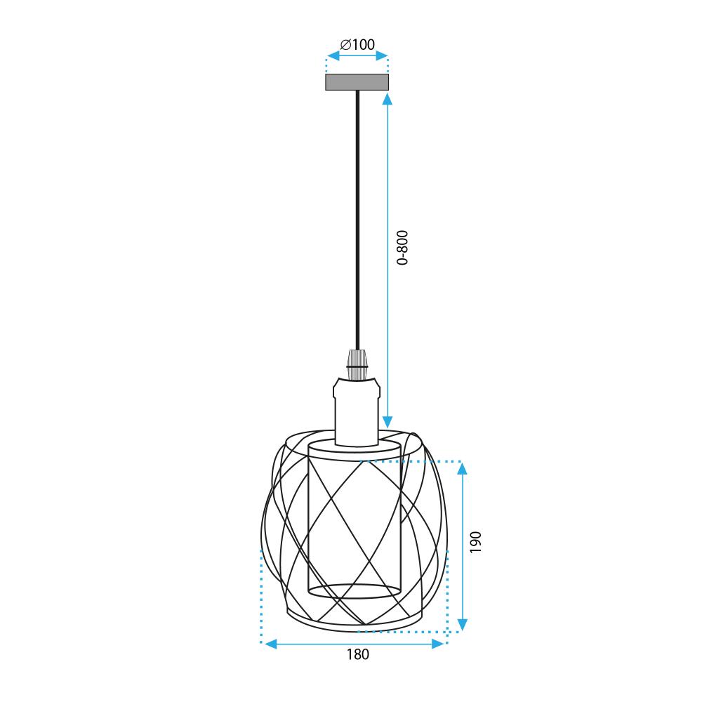 Hängelampe APP1129-1CP