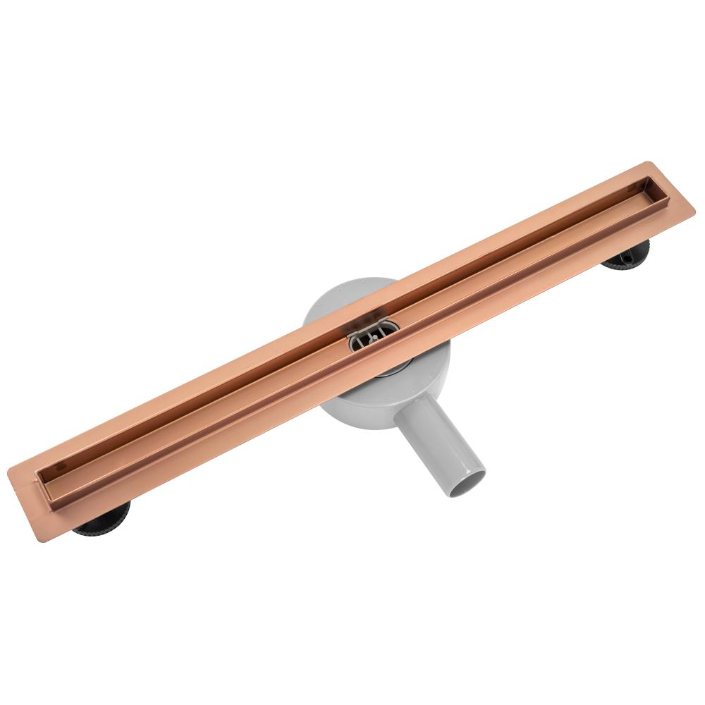 Трап для душа Rea NEO SLIM PRO brushed copper 80