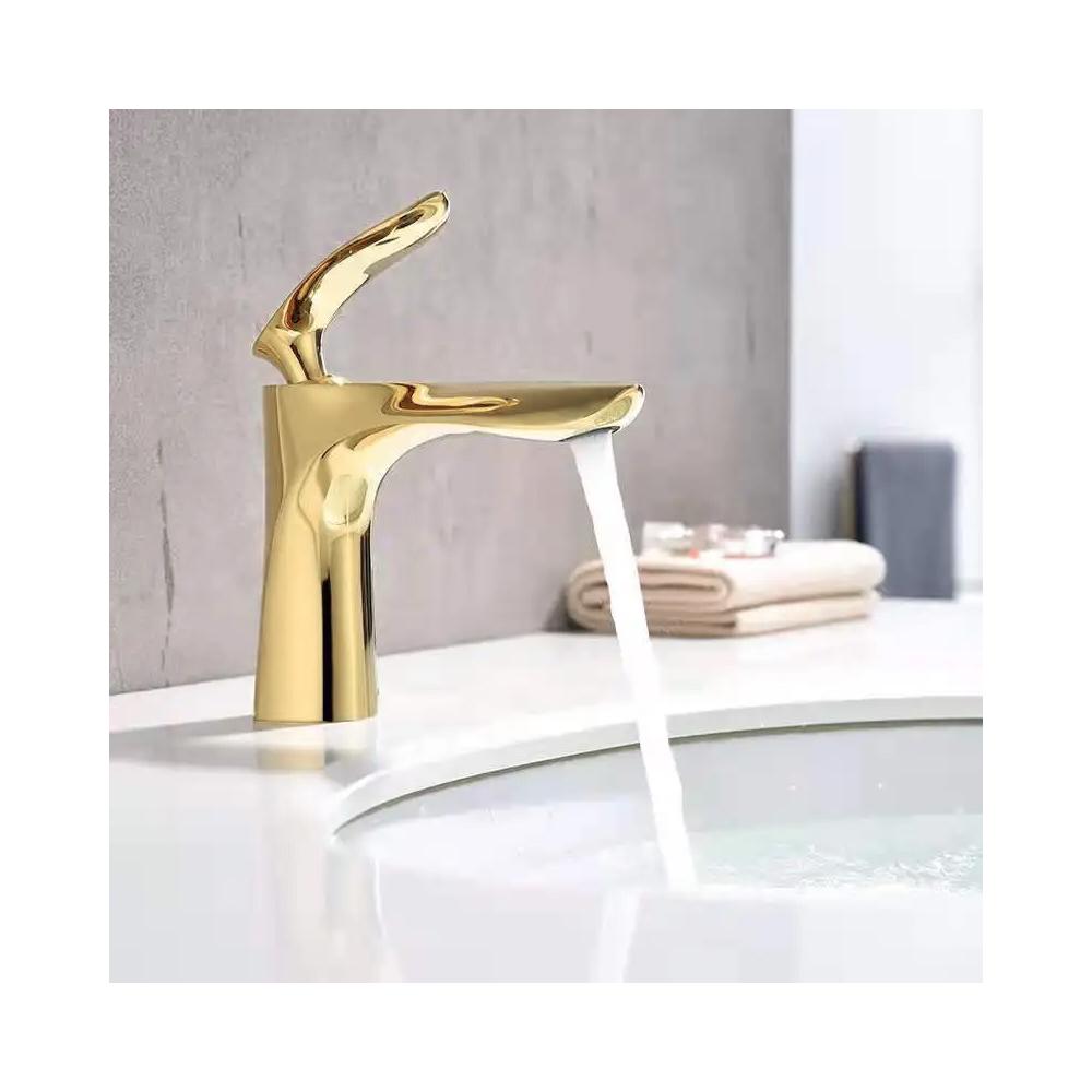 Rea Orbit Gold Low slavina za umivaonik