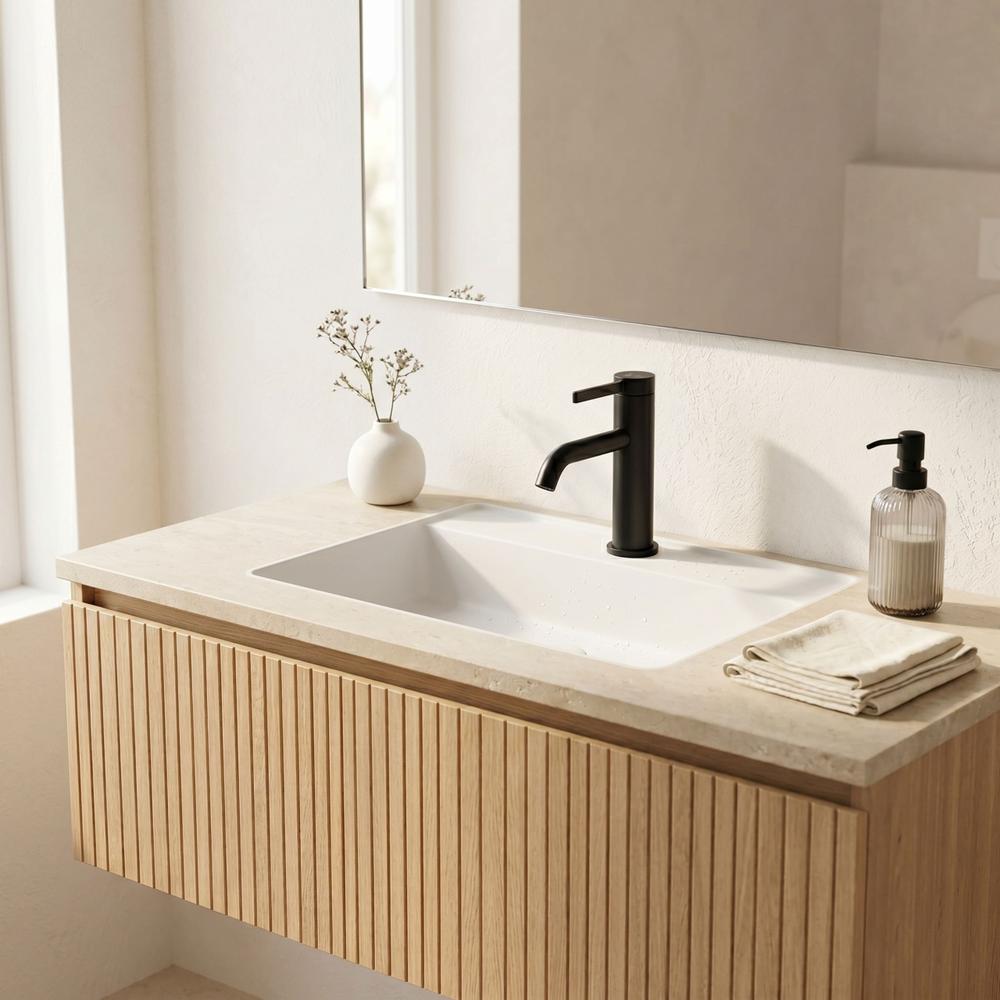 Bathroom faucet Rea Rivo Black