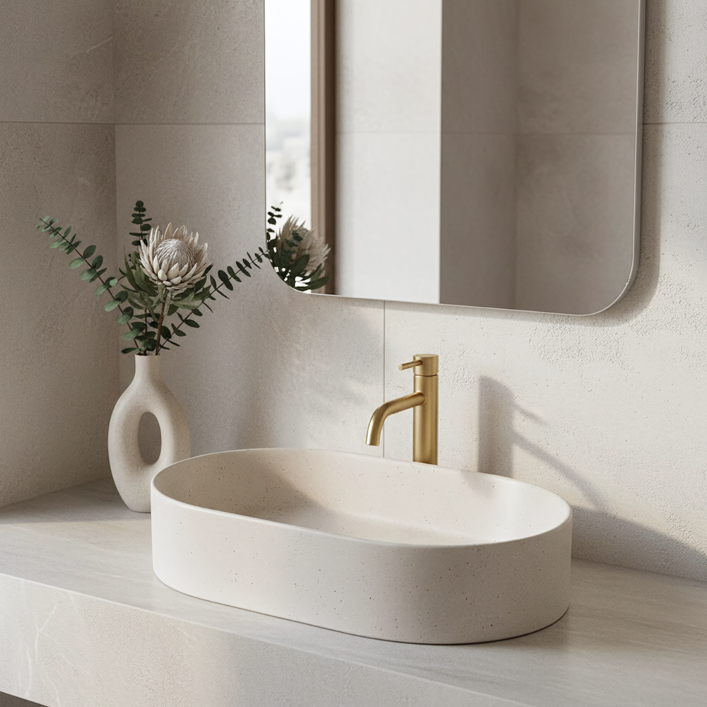 Pjedestāla izlietne Rea Nadia 60 Sandy