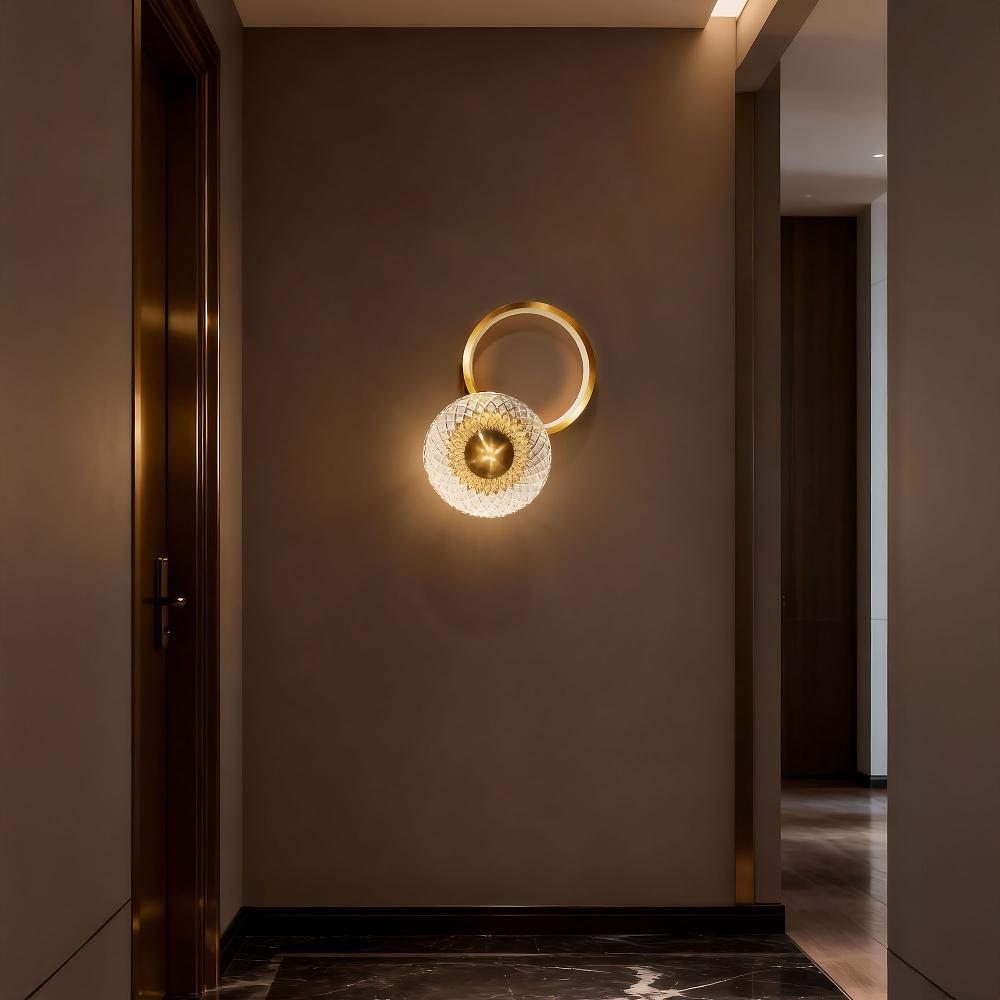 WANDLEUCHTE LED LHJ071-W Brush Gold