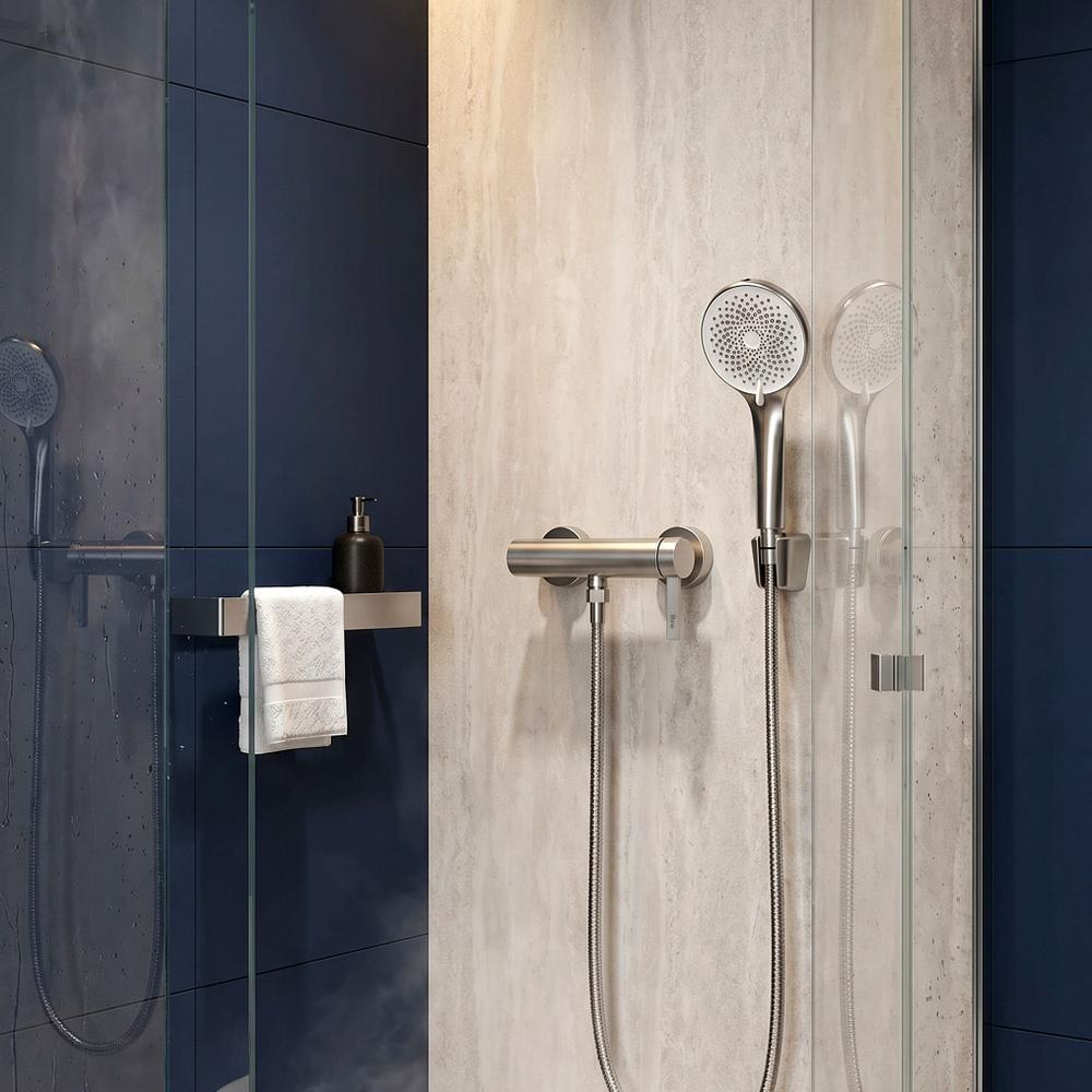 Bateria prysznicowa REA Rivo Nikiel Szczotkowany