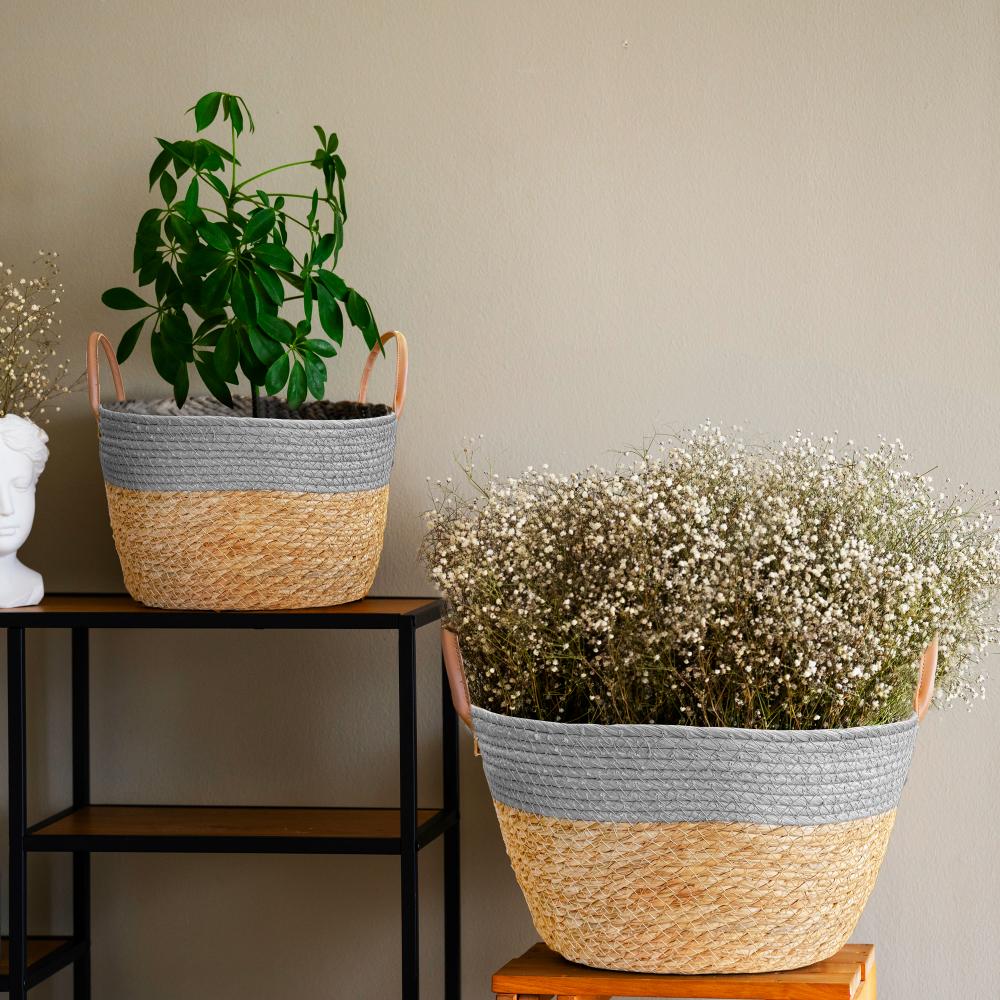 Zestaw 3szt Koszy Naturalnych BOHO 223K16