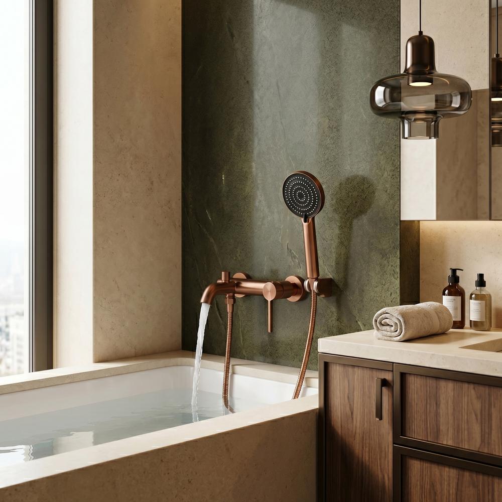 Bathroom faucet REA Foster Brush Copper
