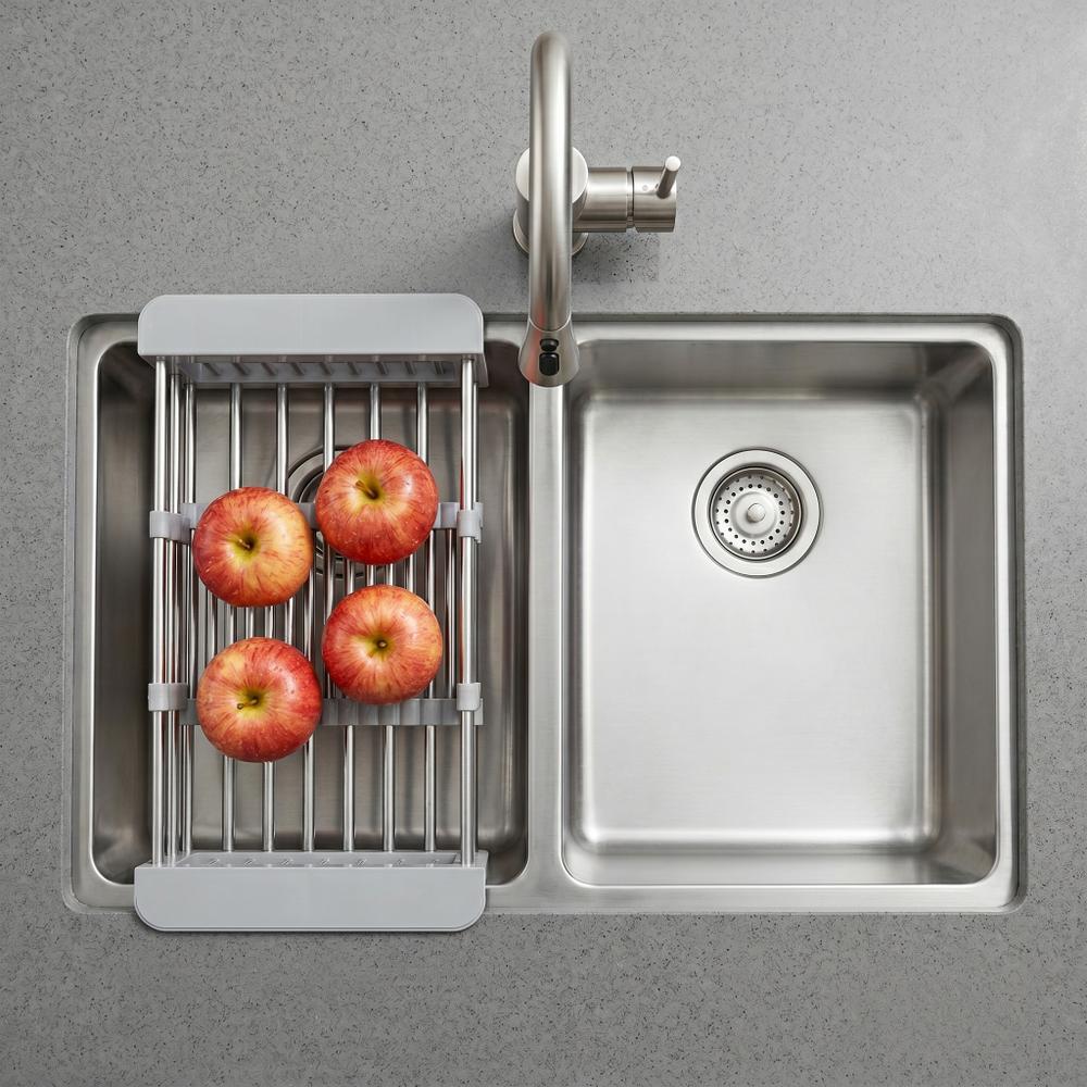 Teleskopický odkapávač na dřez REA P14487A Grey
