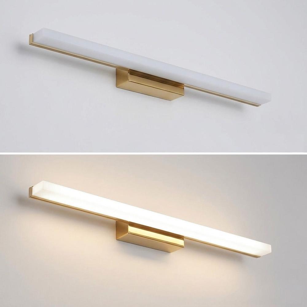 KINKIET ŁAZIENKOWY LED 40CM APP1848-1W GOLD