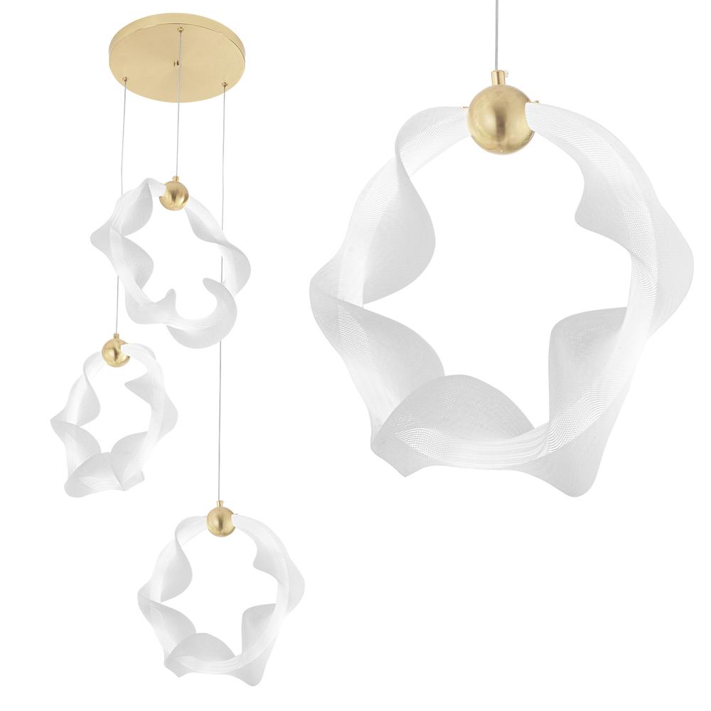 Lampe LED G012-3CPR Gold