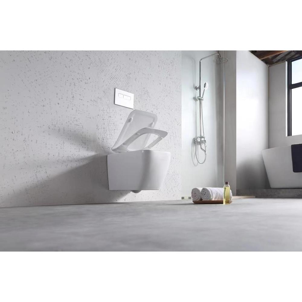 MISA WC PODWIESZANA MARTIN SLIM RIMLESS DUROPLAST