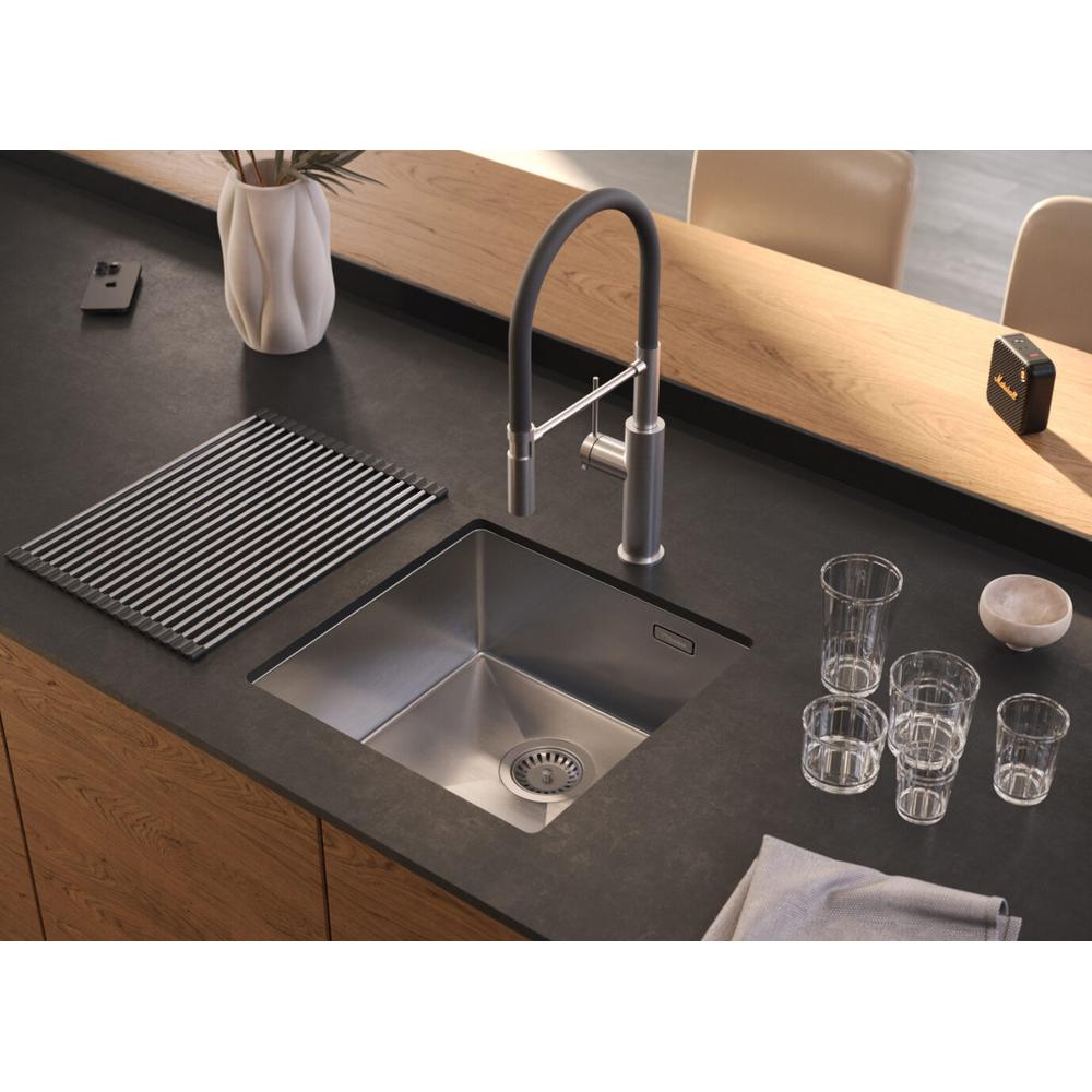 Stainless steel sink ANTHONY 50 BRUSH NICKEL