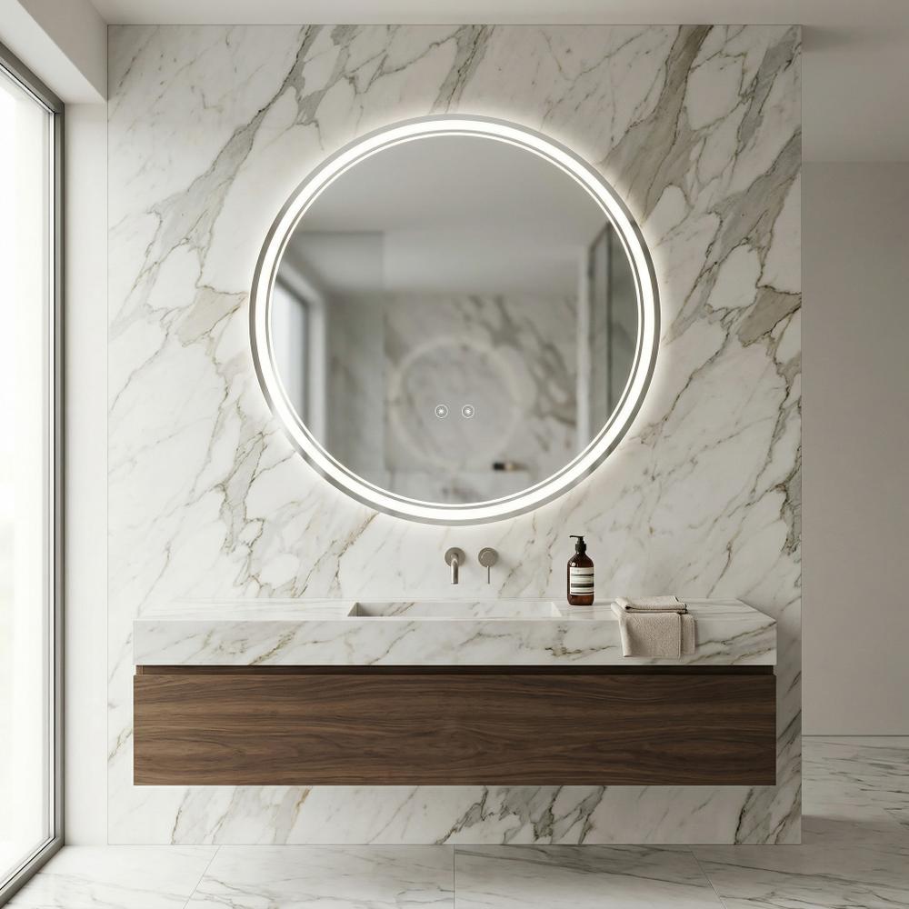 Lustro ścienne LED SOFT 90