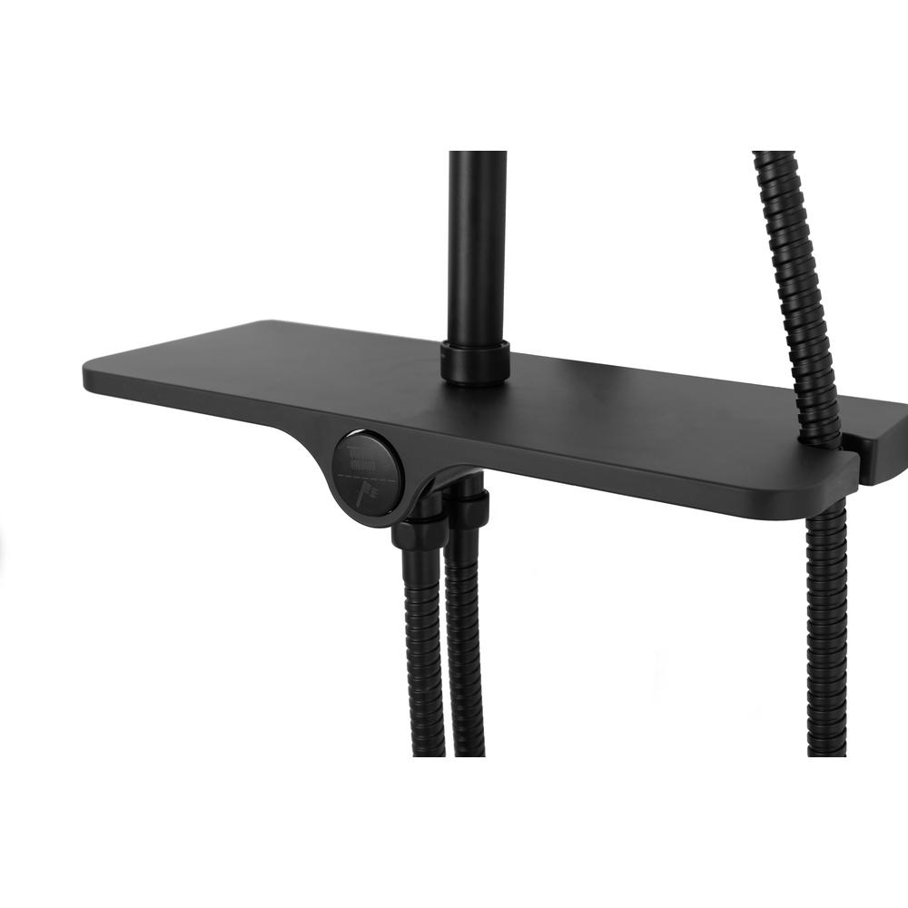 Zestaw Natryskowy Z Termostatem REA Mike Czarny