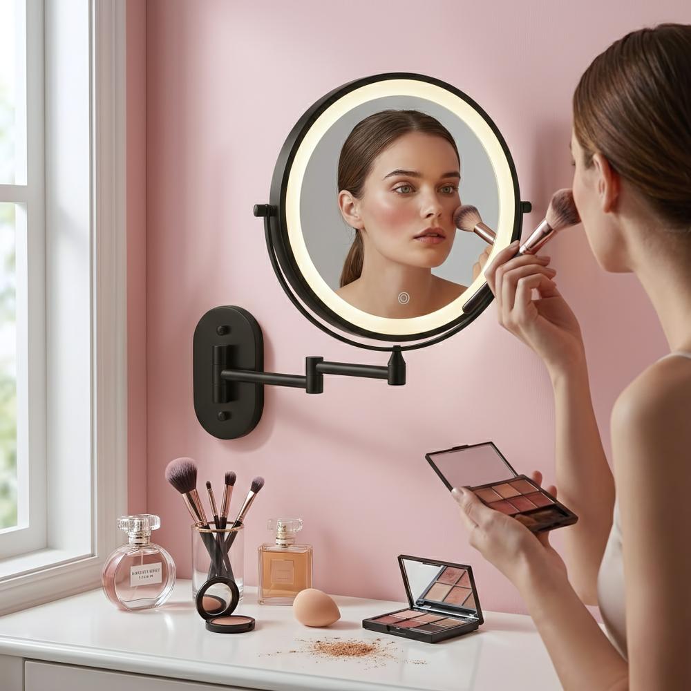 Ogledalo LED Glow Black