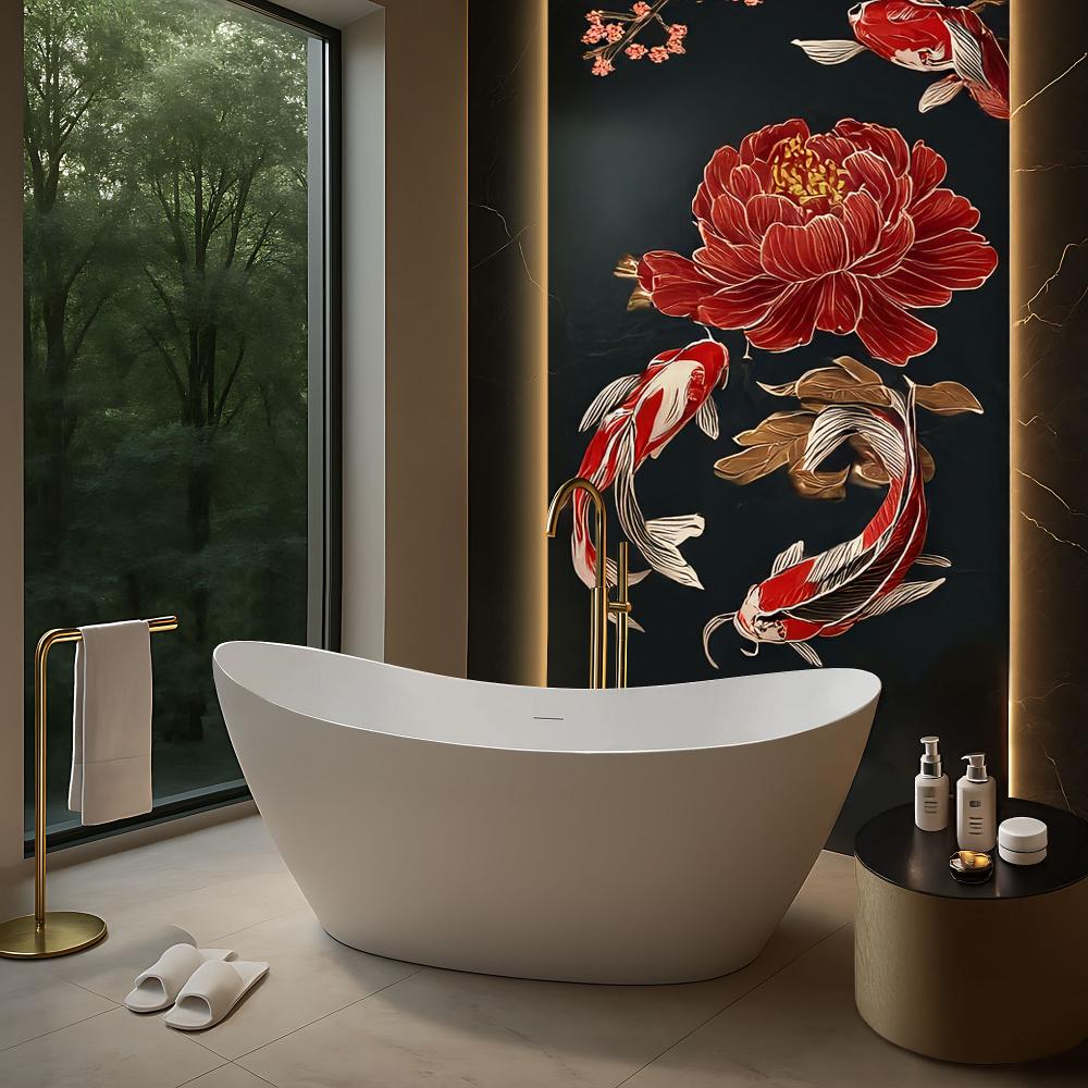 Свободностояща акрилна Вана Rea Ferrano Slim 170