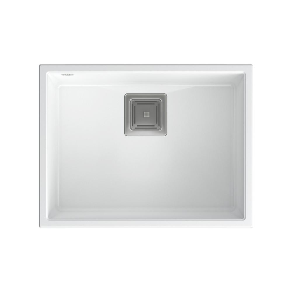 гранитная мойка DAVID 50 White