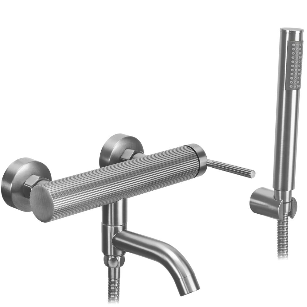 Fürdőkád csaptelep Argon Brush Nickel