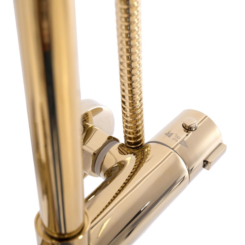 ΣΕΤ ΜΠΑΝΙΟΥ REA BLISS Χρυσός ΘΕΡΜΟΣΤΑΤΗΣ