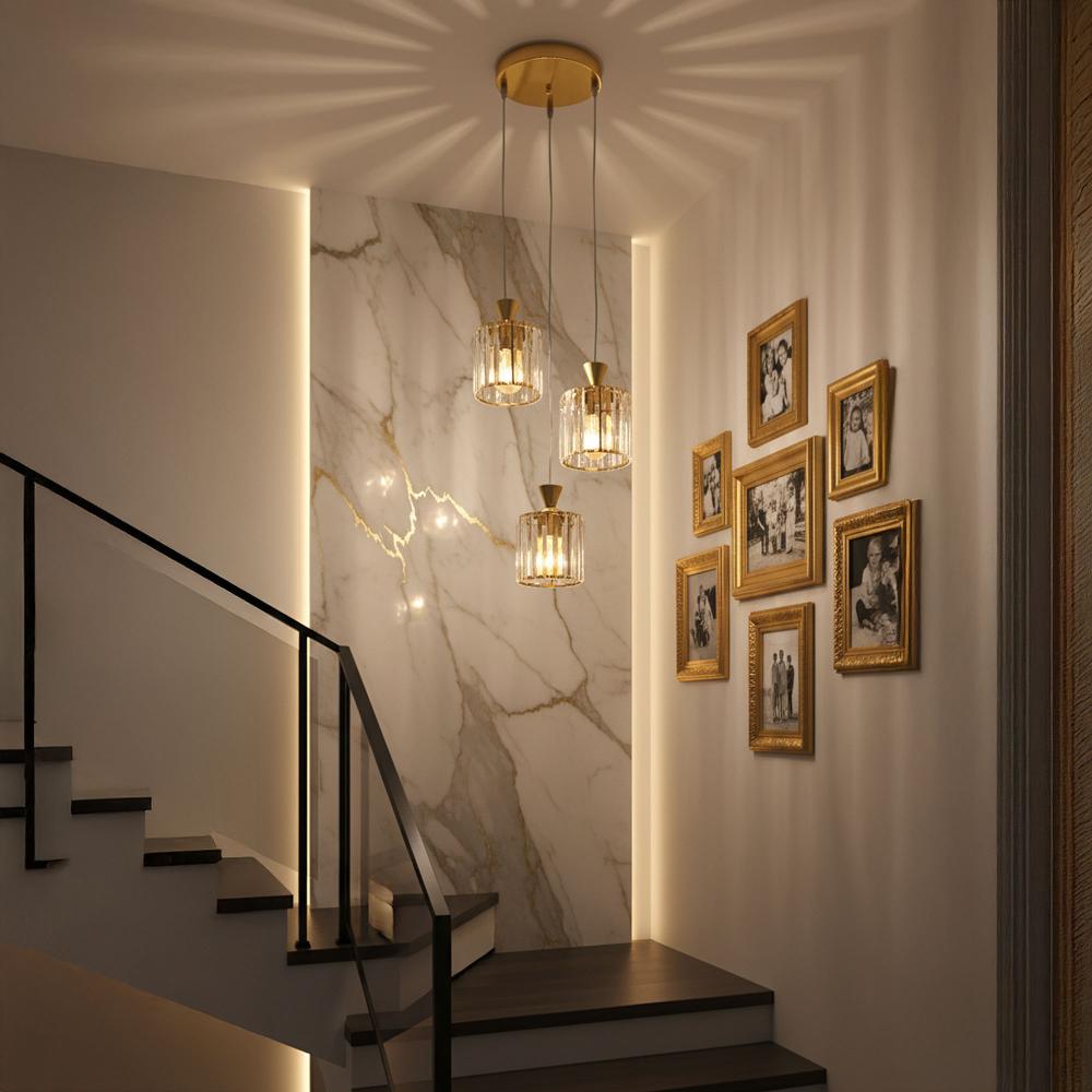 Hängelampe EBT026-3CP GOLD